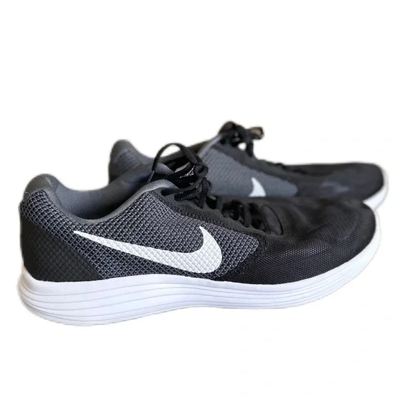 Nike Revolution 3 Mens Running Shoe Size 14 - 819300-001 - Dark Grey/Black/White - Picture 1 of 6